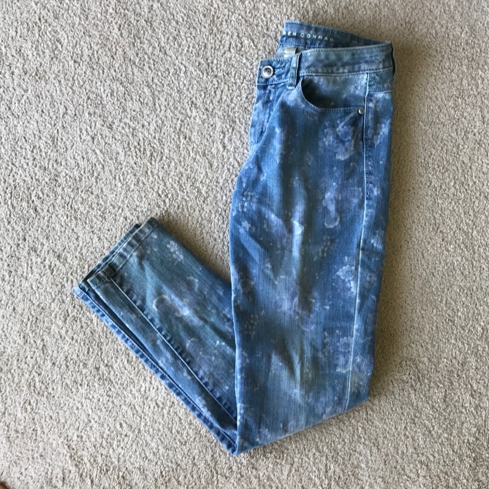 LC Conrad skinny jeans 6 leggings faded wash